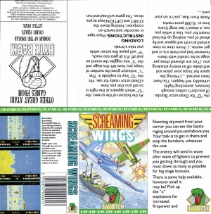 Screaming Wings Byteback cass