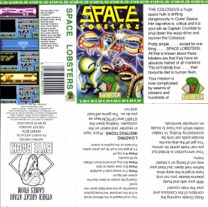 Space Lobsters Byteback cass
