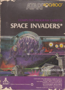 Space invaders cass front