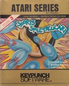Sports Spectacular disk front