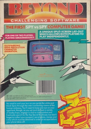 Spy vs Spy Beyond cass back