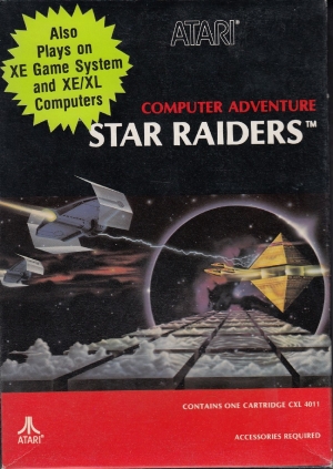 Star Raiders cart small front
