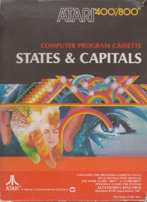 States and Capitals cass front