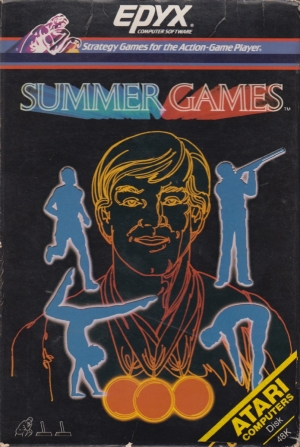 Summer Games disk front