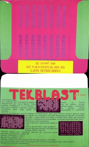 Tekblast disk