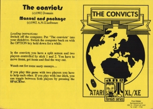 The Convicts Ang disk