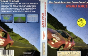 The Great American Road Race Activision cass