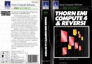 Thorn Emi Compute4 and Reversi cass