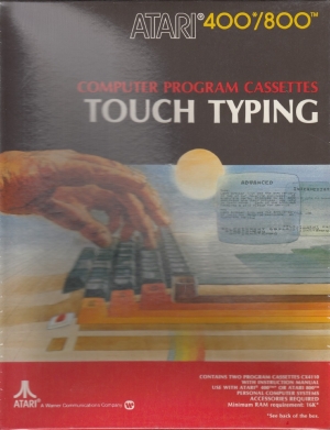 Touch Typing cass front