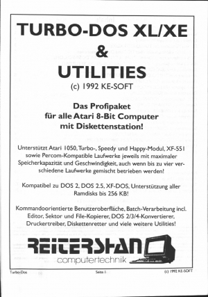 Turbo Dos Kesoft disk