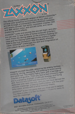 Zaxxon cass large back