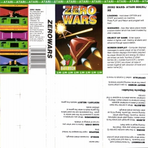 Zero Wars Byteback cass