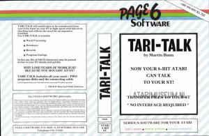 tari talk disk